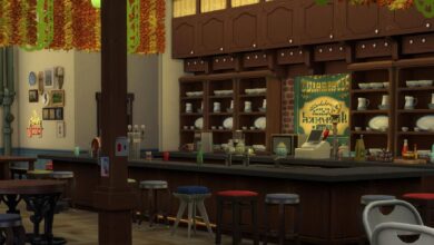 El jugador de Los Sims 4 recrea el sol siempre en un pub de Filadelfia