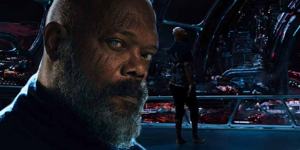 El mayor misterio de la fase 4 es ahora por qué Nick Fury está en el espacio