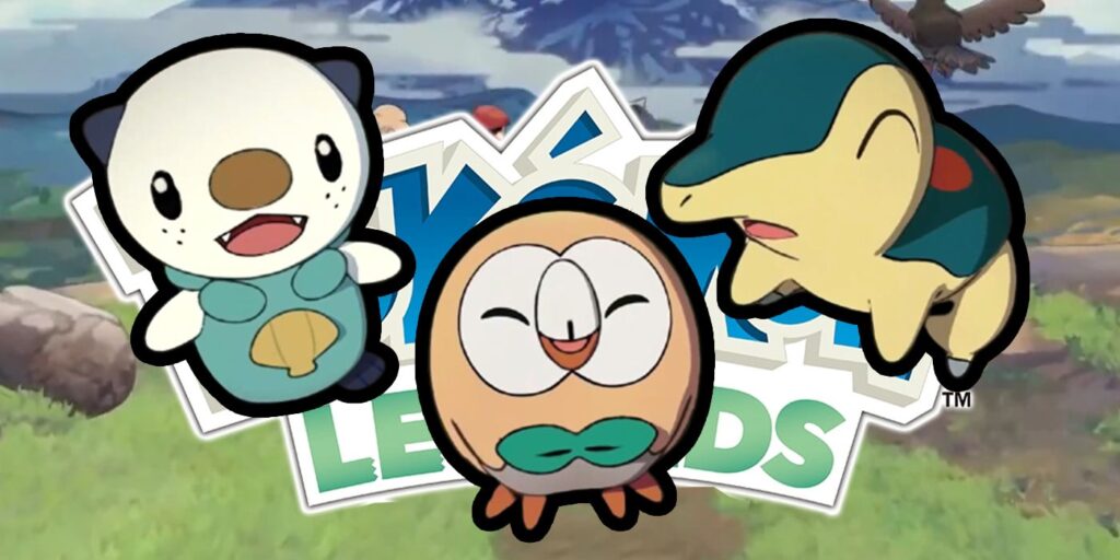 El mejor iniciador para elegir en Pokémon Legends: Arceus