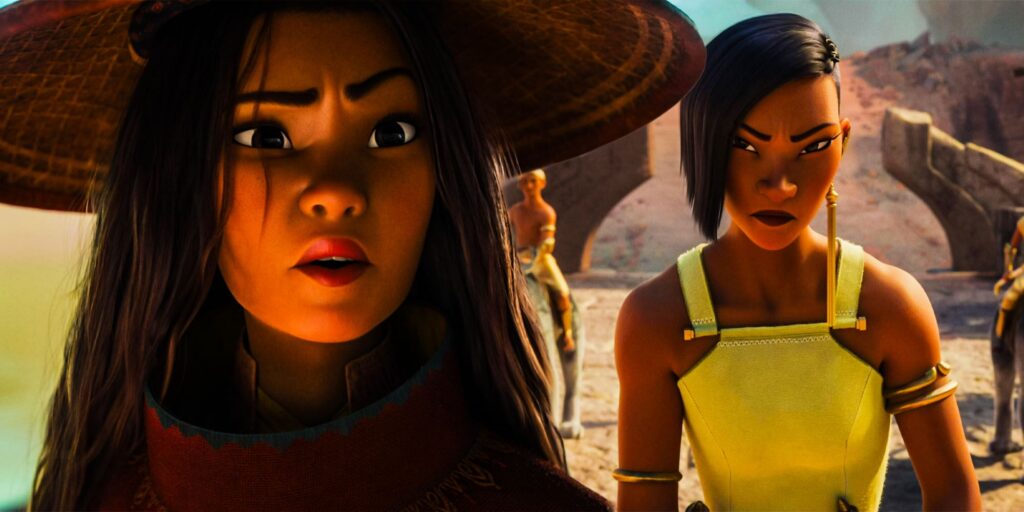El mensaje de Raya y el último dragón contradice un clásico de Disney