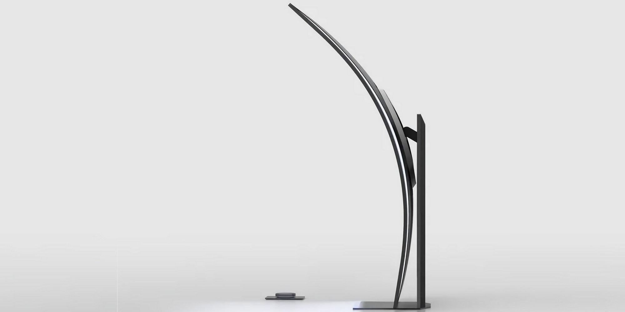 El monitor curvo gigante de Samsung gira para convertirse en una cuchara para servir píxeles