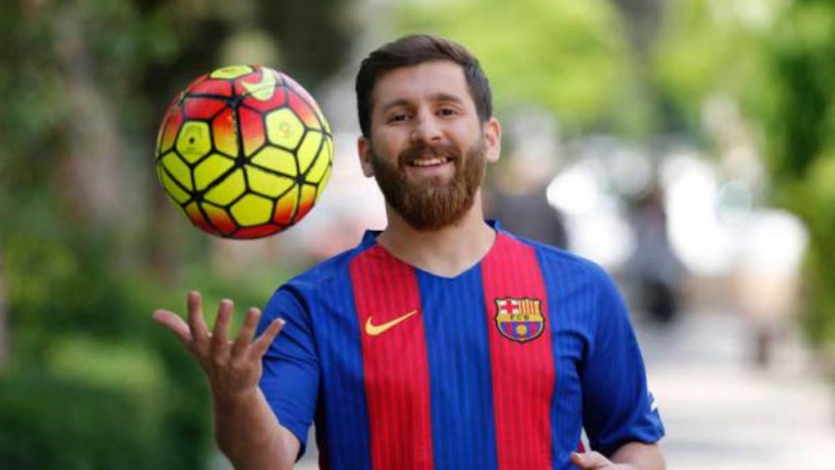 El negocio de ser el doble de Messi