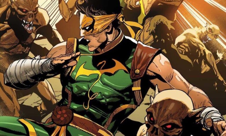 El nuevo Iron Fist muestra sus misteriosos poderes en la portada de Marvel
