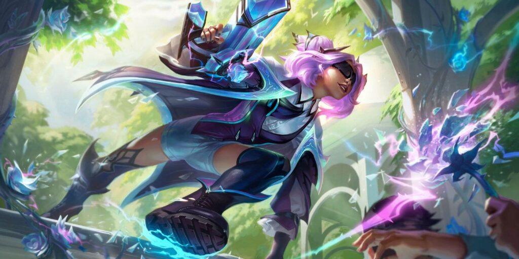 El nuevo campeón de League of Legends, Zeri, tiene un poder increíblemente bajo en un clip