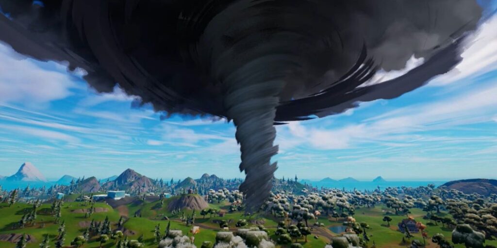El nuevo clima dinámico de Fortnite agrega rayos y tornados