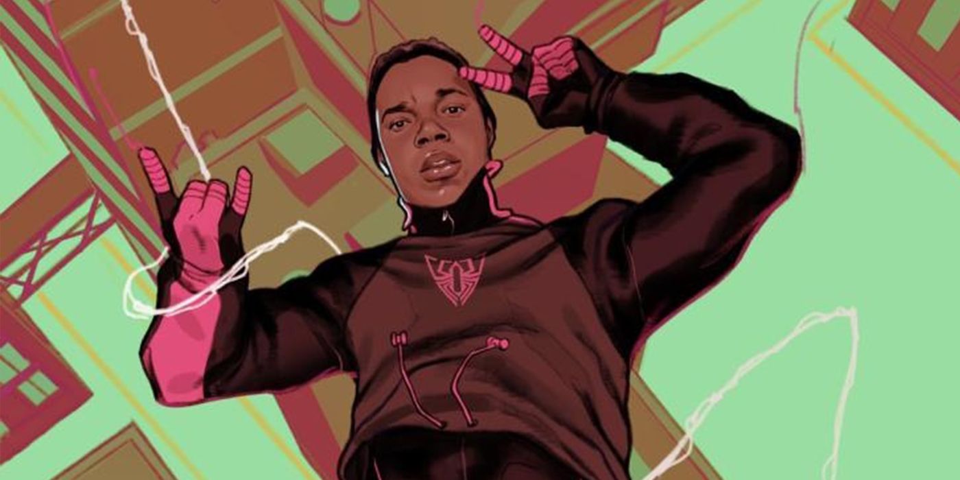 El nuevo disfraz de Spider-Man de Miles Morales nunca se vio mejor en la portada