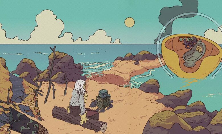 El nuevo juego de supervivencia Aquamarine parece un cómic jugable