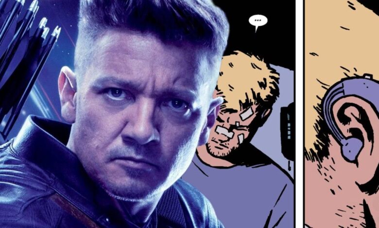 El origen cómico de la pérdida auditiva de Hawkeye es demasiado violento para el MCU