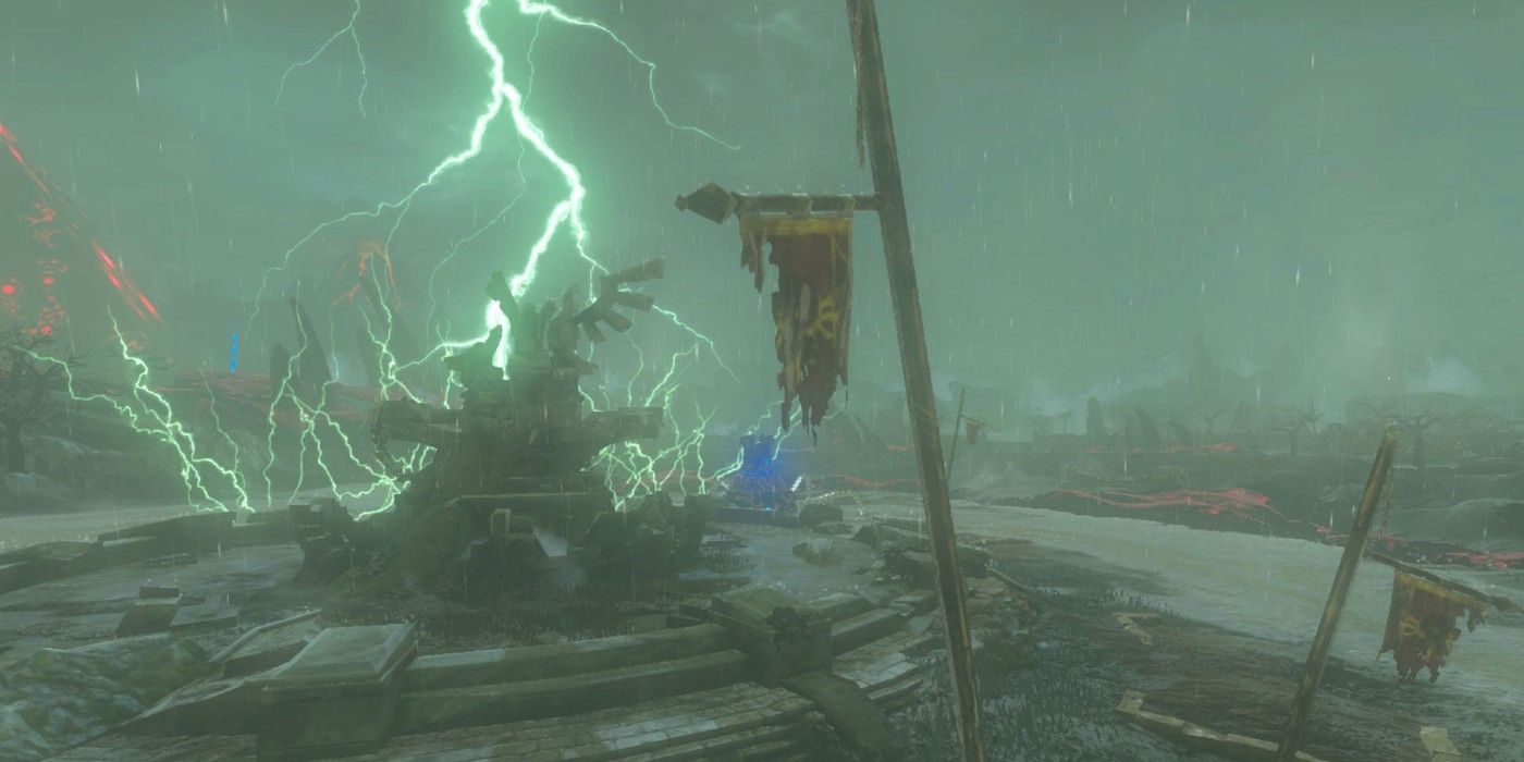 El paisaje de Breath of the Wild se secará después de la lluvia, según el jugador