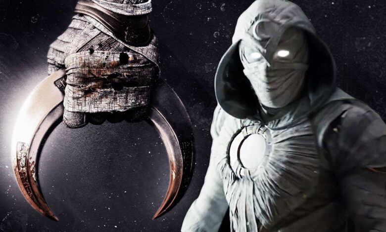 El póster de Moon Knight muestra el arma Crescent de precisión cómica de Marc Spector