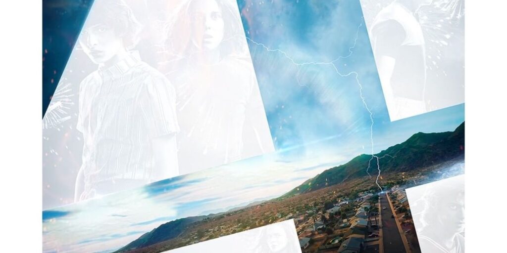 El póster para fanáticos de la temporada 4 de Stranger Things se enfoca en el nuevo escenario de California