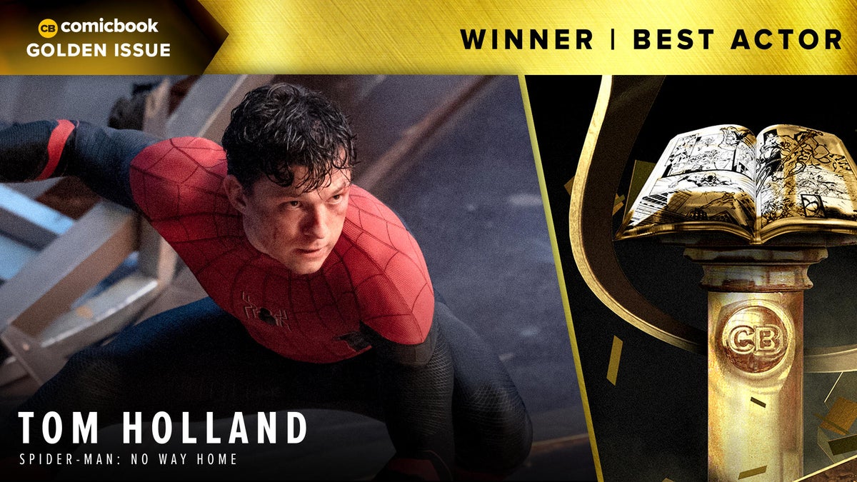El premio Golden Issue 2021 de ComicBook.com al mejor actor