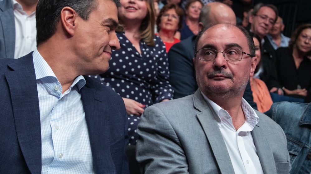 El socialista Lambán impulsa la literatura en «catalán y aragonés» con la grabación de cortometrajes