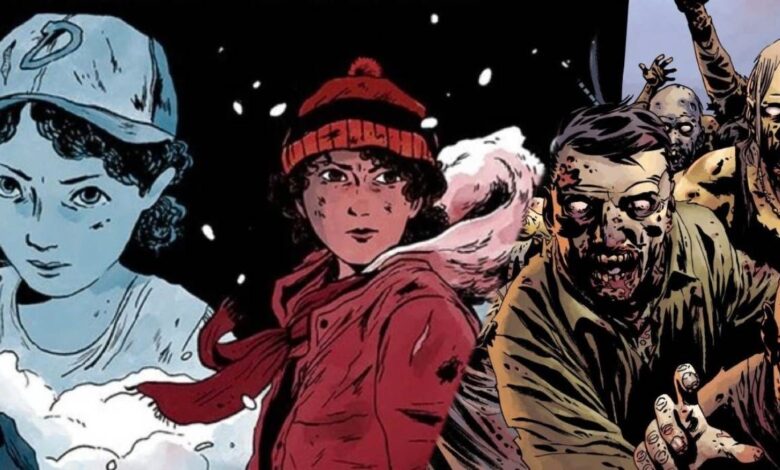 El tráiler del cómic Clementine, el spin-off de Walking Dead, mezcla a YA con zombis