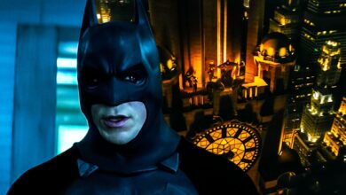 El traje de alas de Batman tiene más sentido que el que usó Bale en las películas de TDK