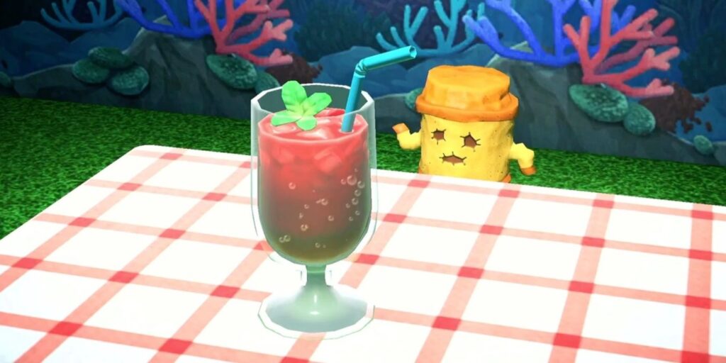 El video de un fan de ACNH recrea la mejor escena del meme de Bob Esponja