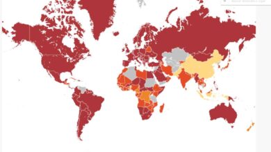 Estados Unidos desaconseja viajar a México, Brasil y Singapur por Covid-19