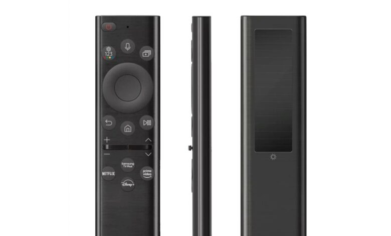 Este nuevo control remoto de Samsung utiliza su enrutador Wi-Fi para cargarse solo