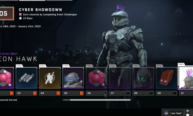 Evento Cyber ​​Showdown de Halo Infinite: todos los desafíos y recompensas