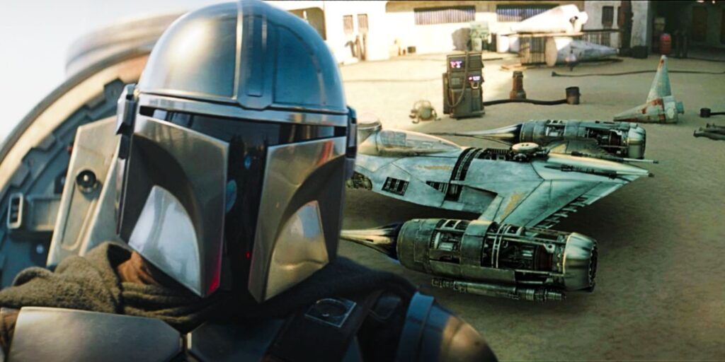 Explicación de la nueva nave de Mandalorian: conexiones de Naboo Starfighter y Podracer