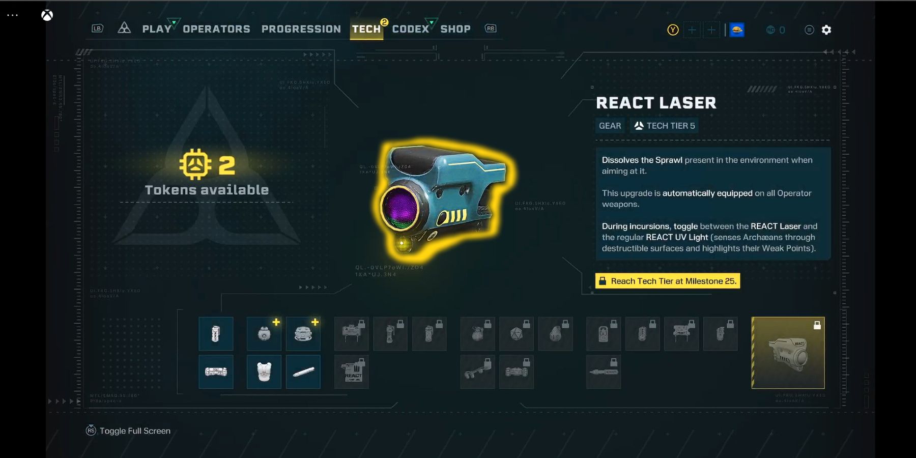 Extracción de Rainbow Six: Cómo desbloquear tecnología