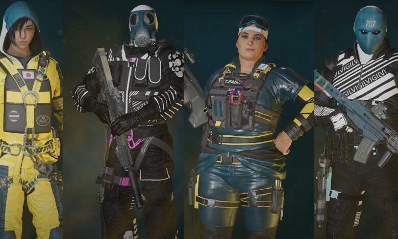Extracción de Rainbow Six: cómo desbloquear máscaras para operadores (la forma rápida)