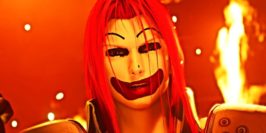 FF7 Remake Sephiroth Ronald McDonald Mod es una pesadilla hilarante
