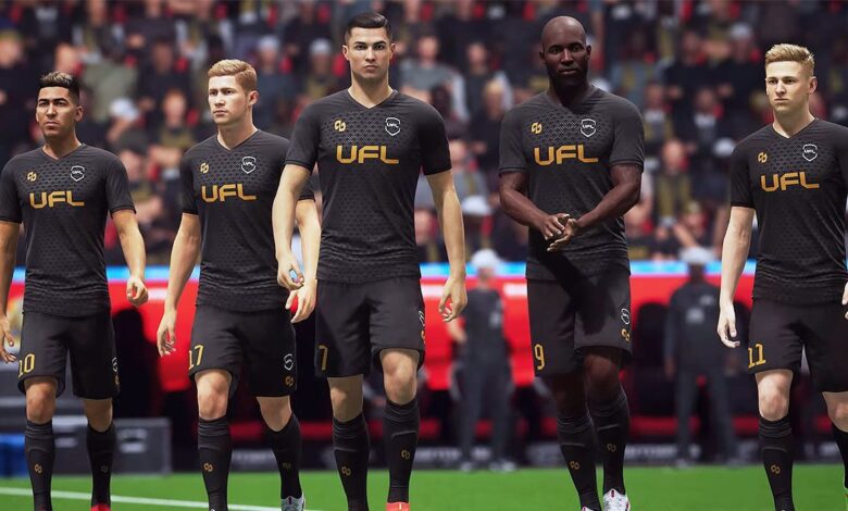 FIFA-Rival UFL revela jugabilidad y estrella de portada Cristiano Ronaldo