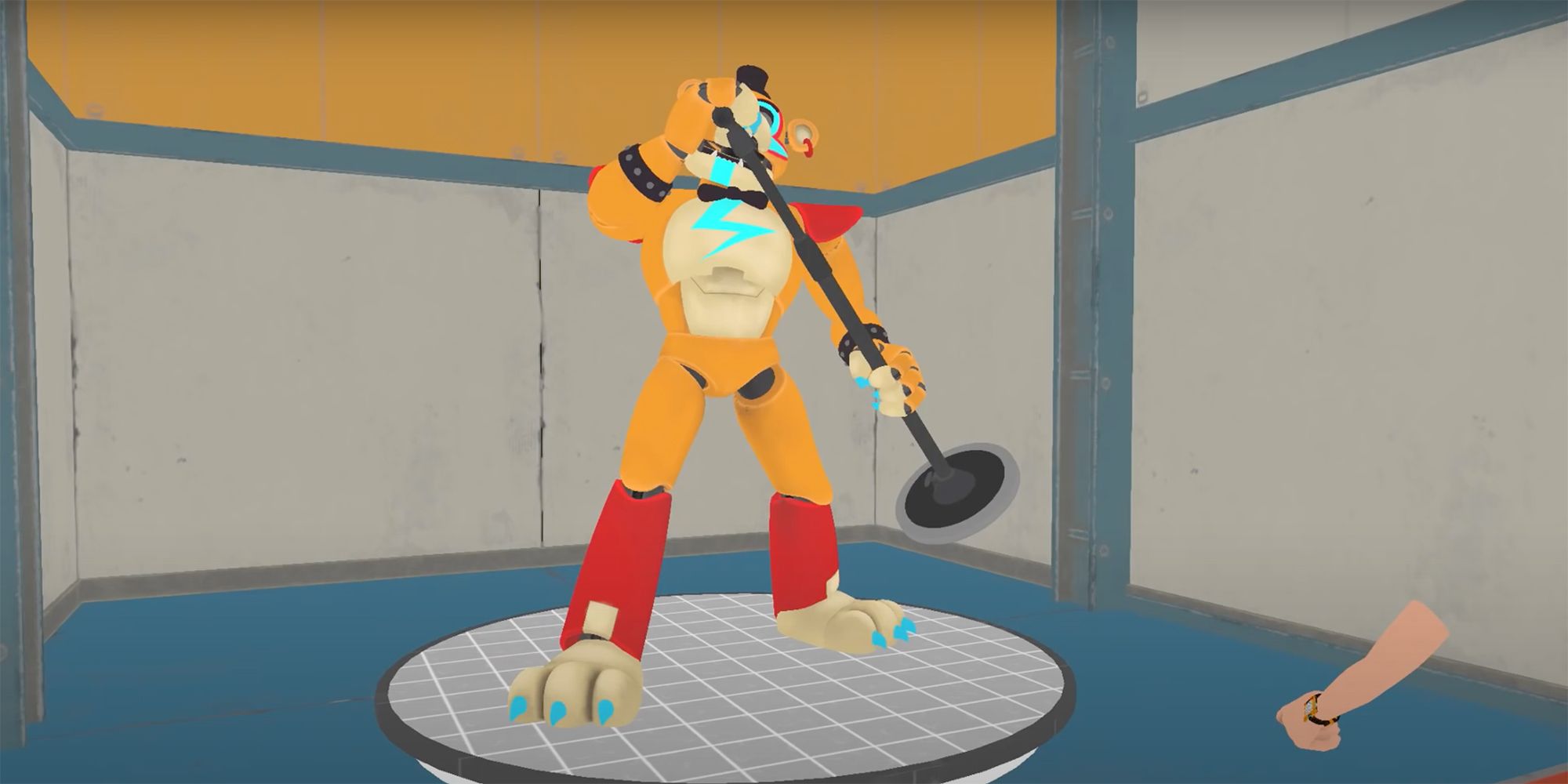 FNAF Security Breach Boundary Break Video muestra accesos directos secretos no utilizados