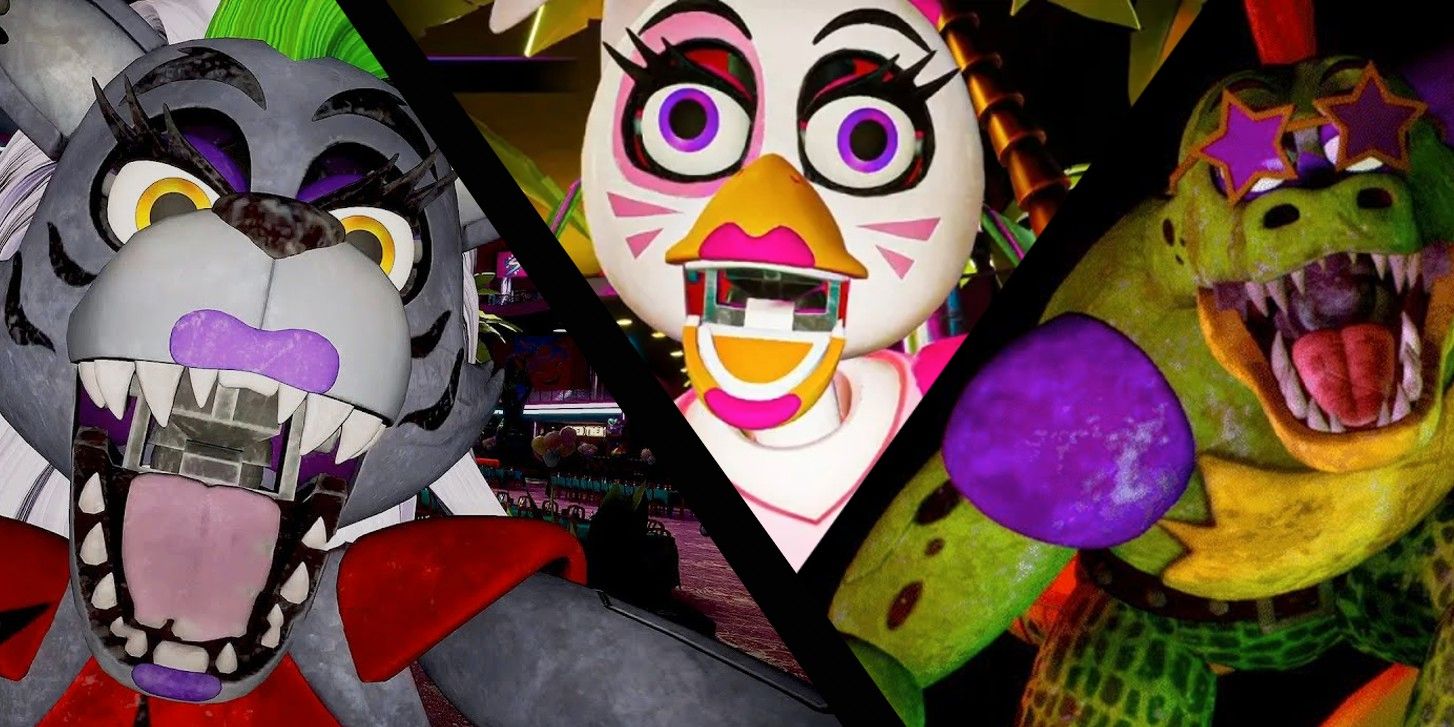 FNAF: Security Breach Fan diseña fazwatches para Chica, Roxy y Monty