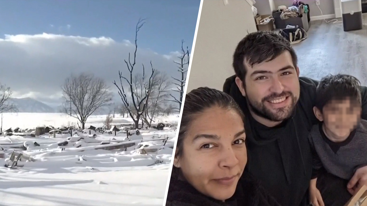 Familia hispana lo pierde todo tras los incendios en Colorado