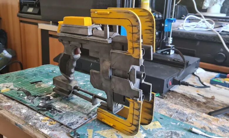 Fanático de Dead Space muestra un cortador de plasma robótico real