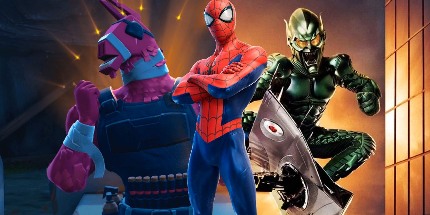 Filtraciones de Fortnite sobre Spider-Man Green Goblin y Mary Jane NPC