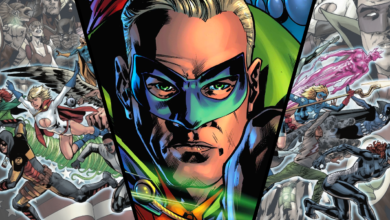 Flash original y Green Lantern obtienen rediseños modernos en JSA Art cancelado