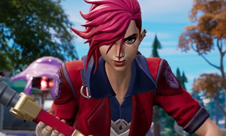 Fortnite presenta el Vi de Arcane, pero sin sus guanteletes