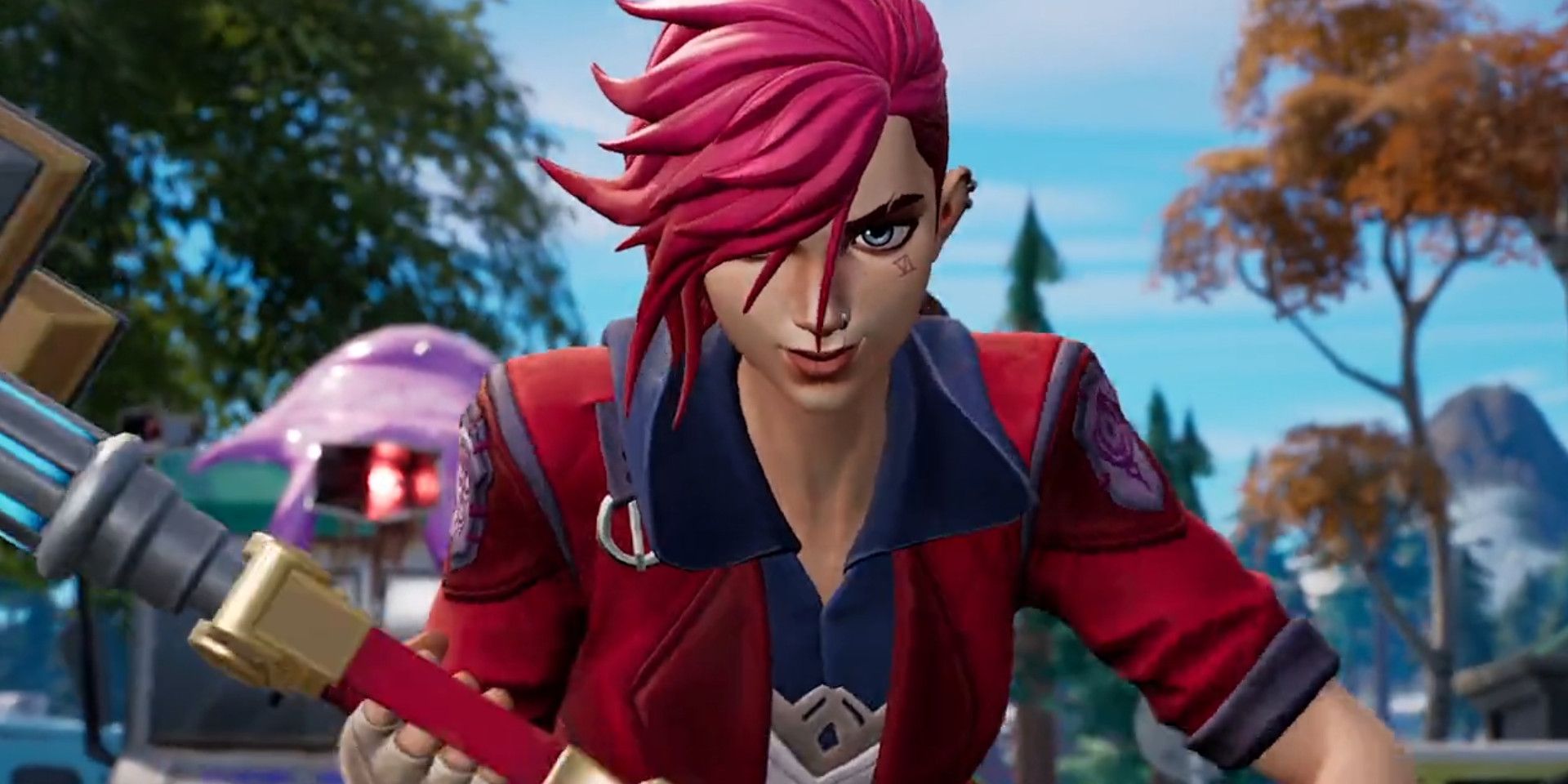 Fortnite presenta el Vi de Arcane, pero sin sus guanteletes