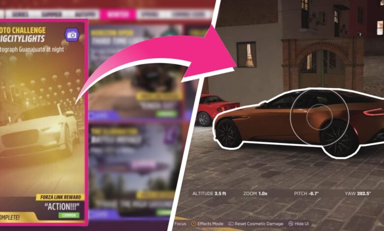 Forza Horizon 5: Cómo completar el desafío fotográfico 'Big City Lights'
