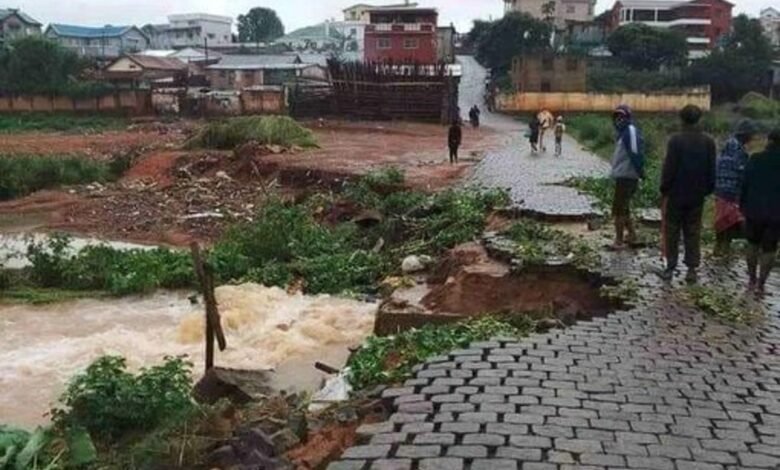 Fuertes lluvias cobran la vida de al menos 10 personas en Madagascar