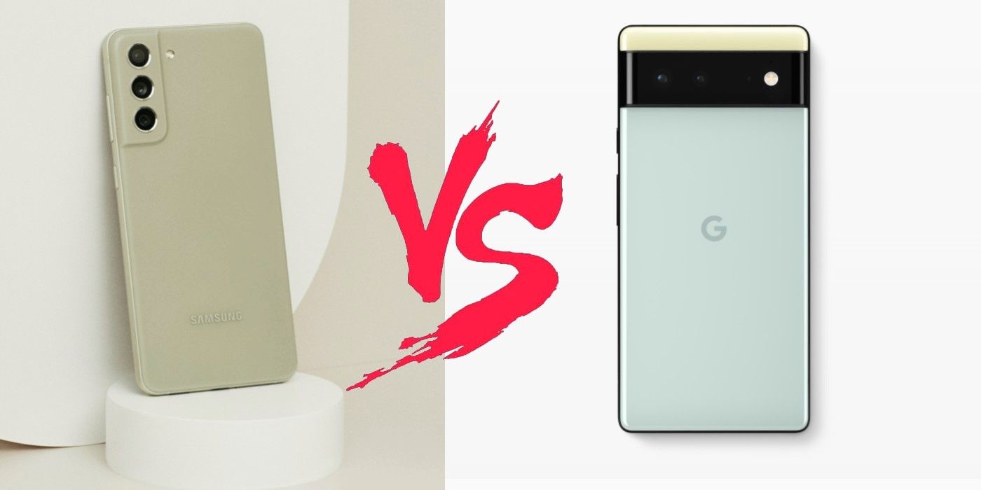 Galaxy S21 FE vs.  Pixel 6: ¿Qué teléfono insignia con Android debería comprar?