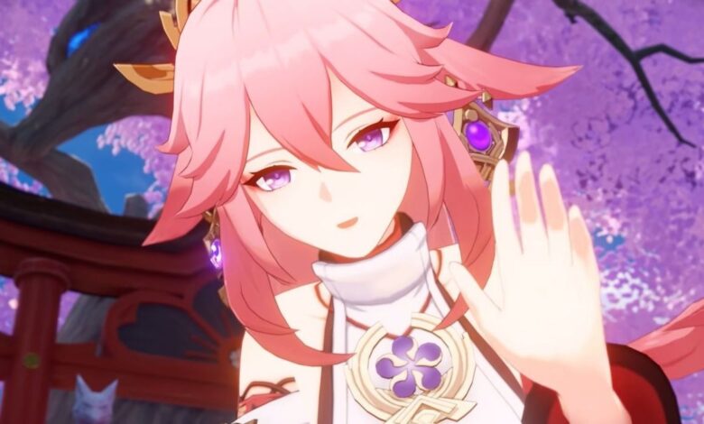 Genshin Impact: Guía de ascensión de Yae Miko