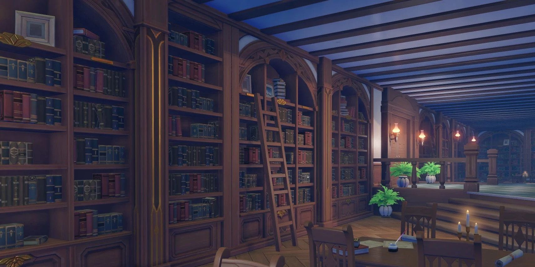 Genshin Impact: Solución del rompecabezas de la parte trasera de la biblioteca (Enkanomiya)