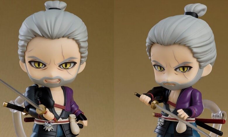 Geralt de The Witcher 3 inmortalizado como adorable Ronin Nendoroid