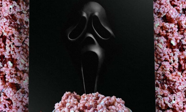 Ghostface obtiene sus propias fresas y cereal Scream