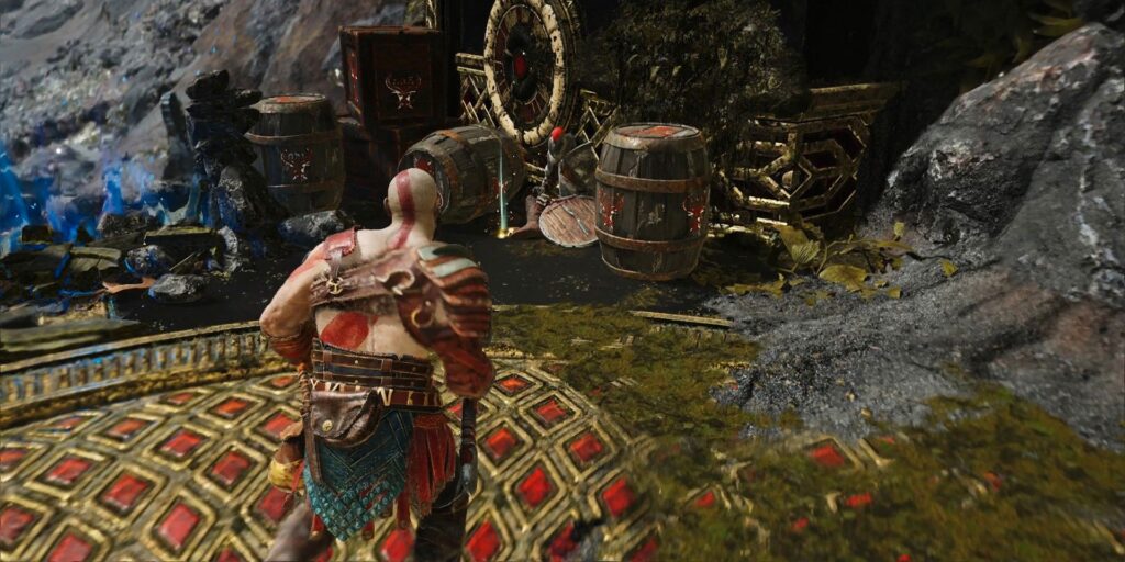 God Of War: Ubicaciones de artefactos de barcos abandonados (Lago de los Nueve)