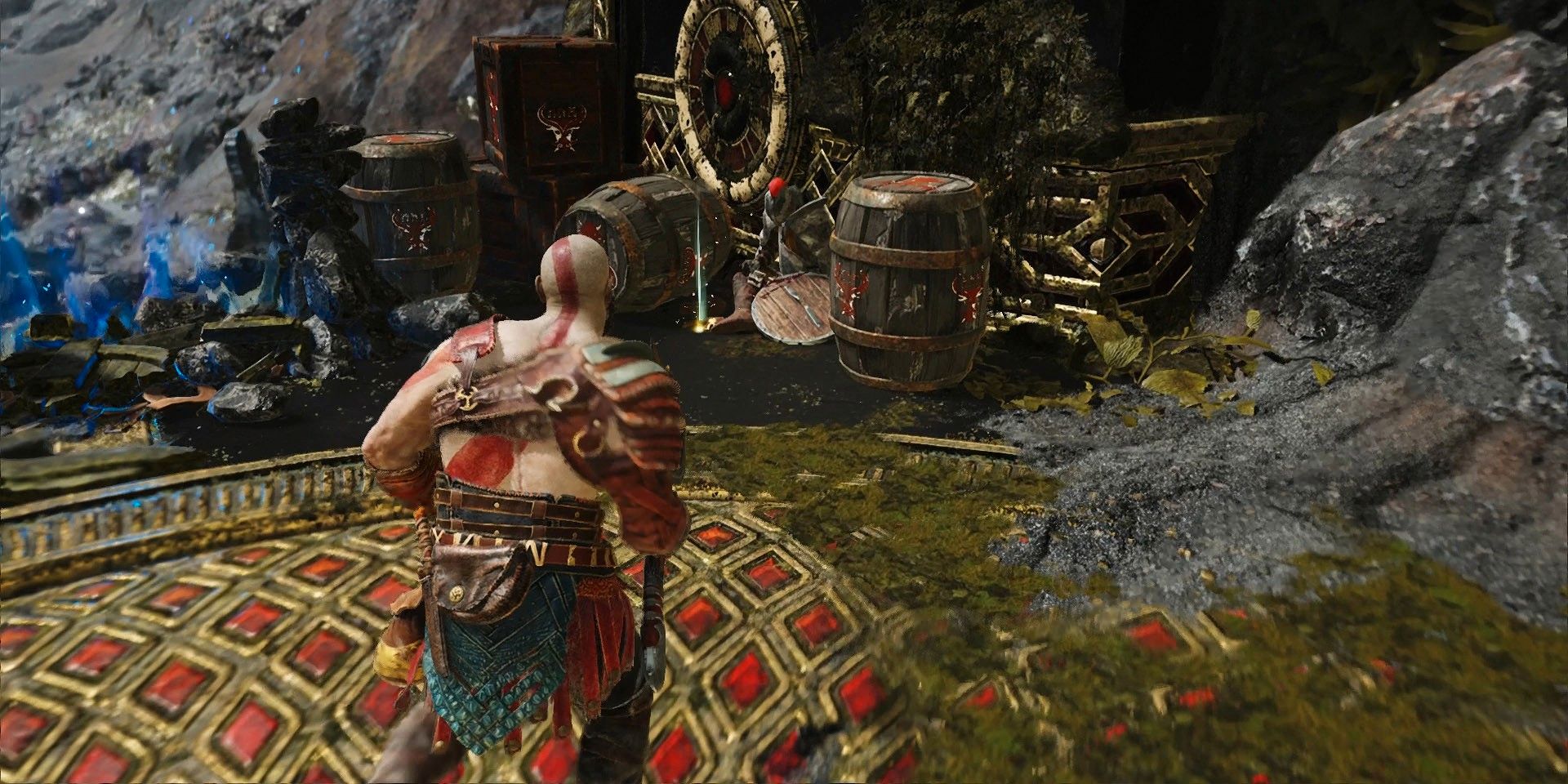 God Of War: Ubicaciones de artefactos de barcos abandonados (Lago de los Nueve)