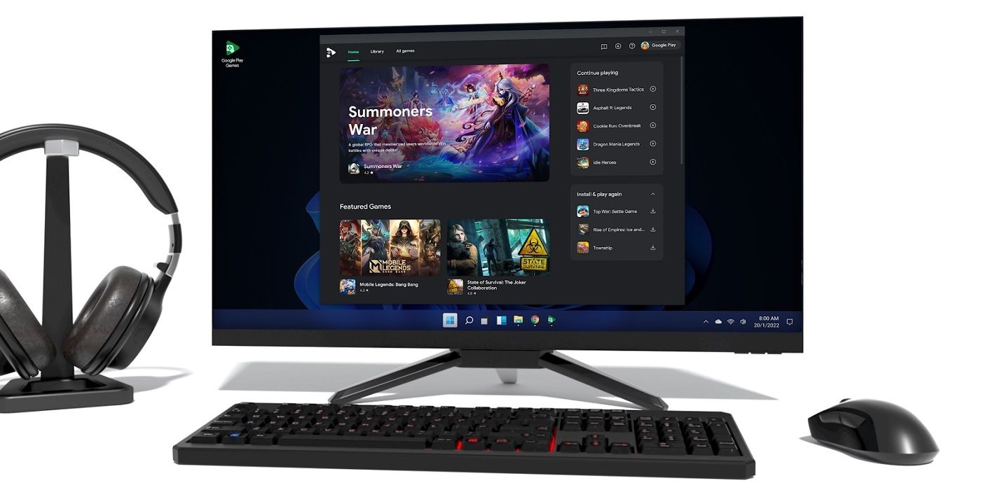 Google trae juegos de Android a PC con Windows, pero no para todos