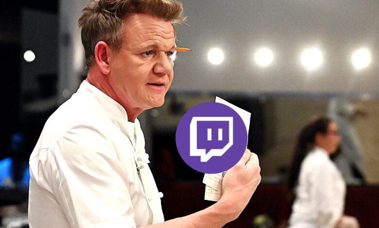 Gordon Ramsay nunca ha oído hablar de Twitch