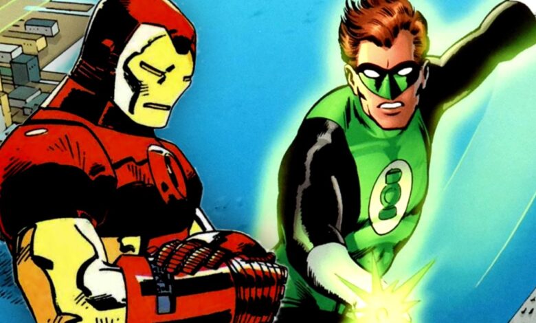 Green Lantern vs Iron Man: ¿Quién ganaría una batalla cómica?