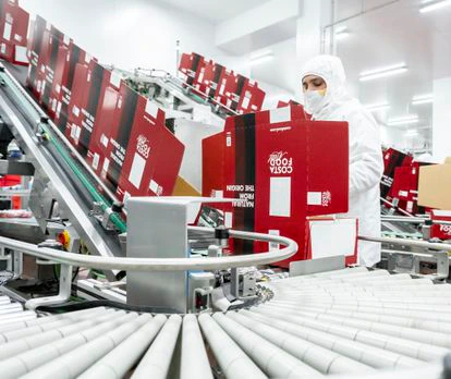 Planta de envasado del grupo cárnico Costa.