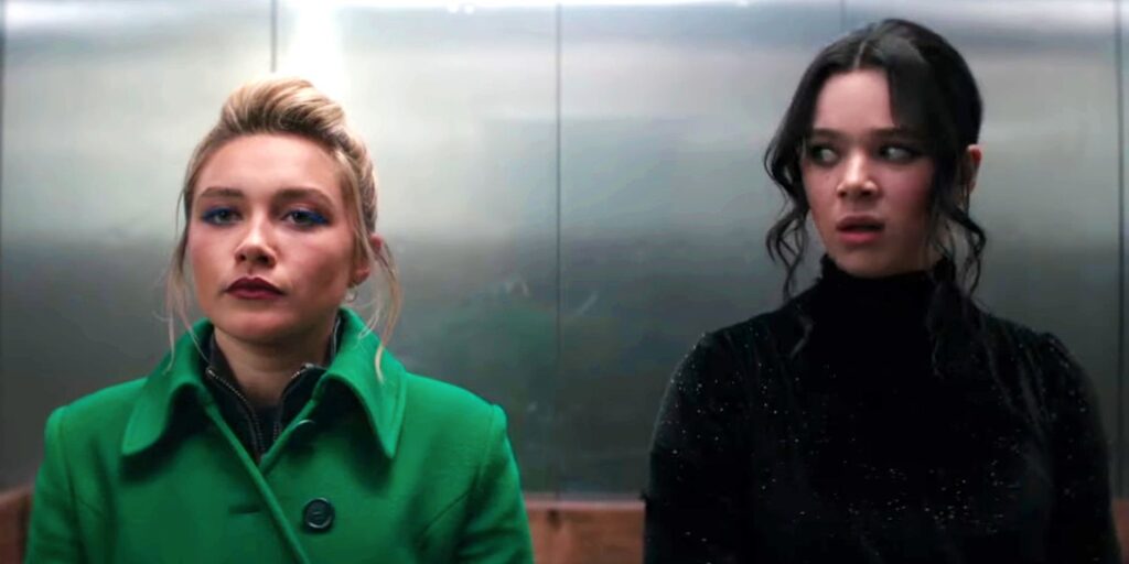 Hailee Steinfeld comparte la adorable escena de Kate y Yelena Hawkeye Blooper